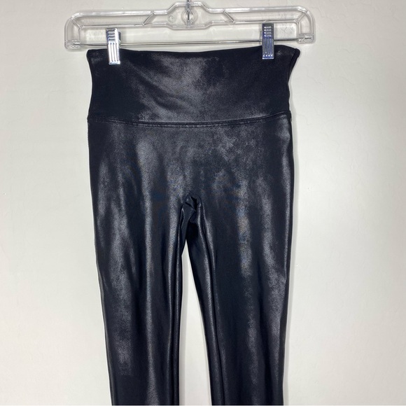 SPANX Faux Leather Leggings Black Size S/P - Picture 8 of 14